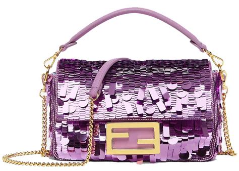 fendi purple baguette|Fendi baguette reviews.